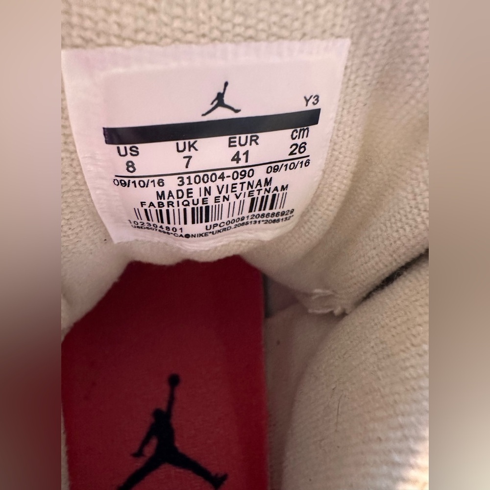 WOMEN’S JORDAN ‘B’ RETRO 2013 SIZE 8 SUEDE - Picture 5 of 16